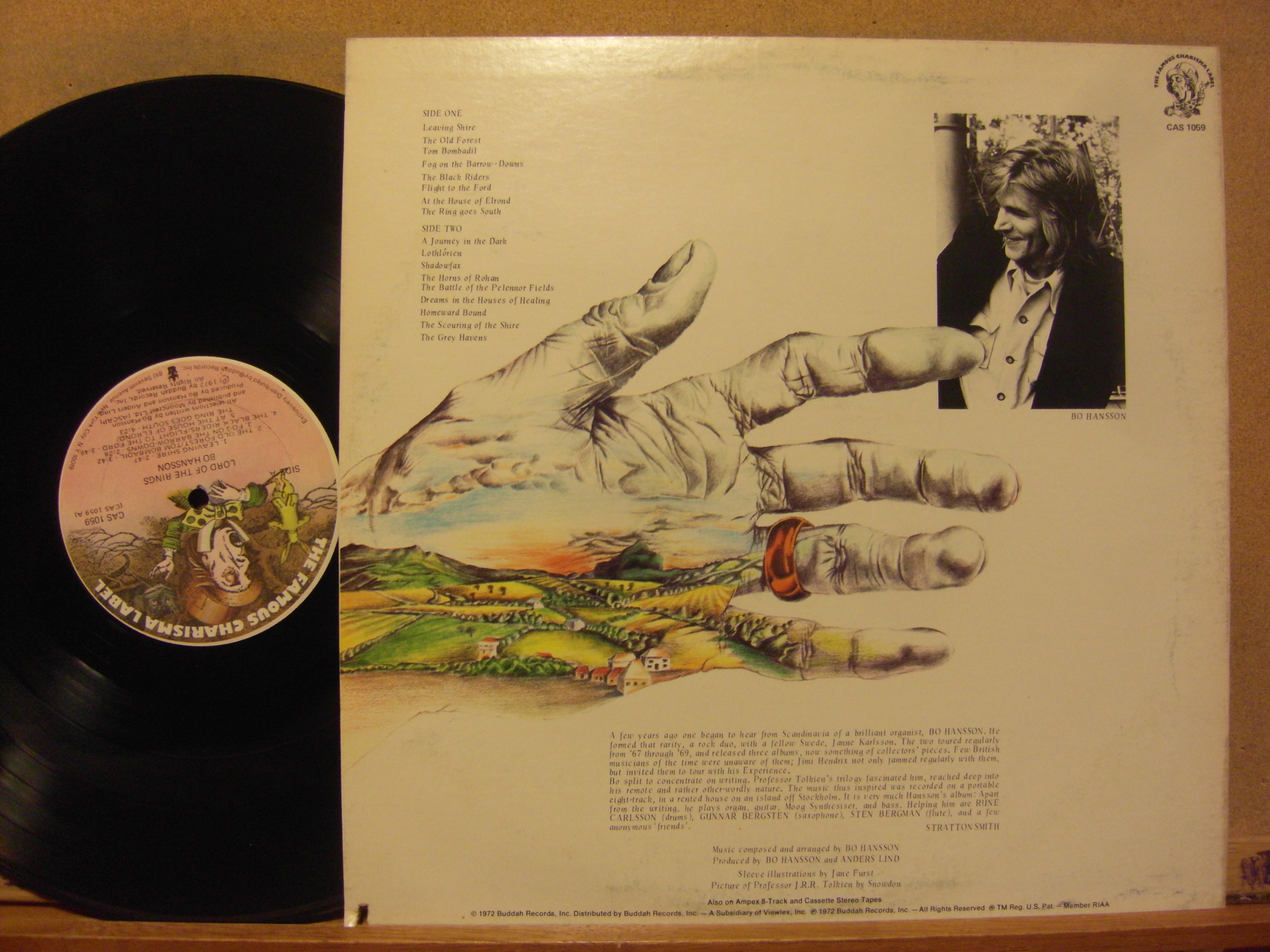 (예약) (Psych) Bo Hansson - Music Inspired By Lord Of The Rings 미국 초반 1972 - 블로그
